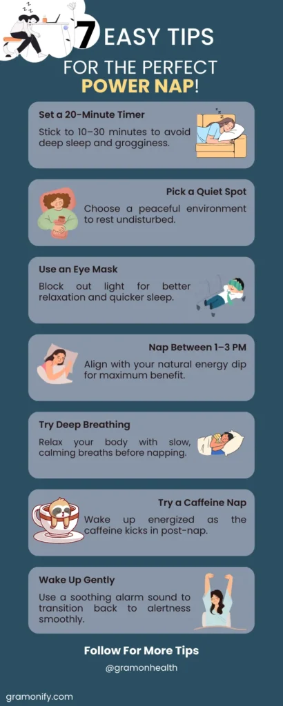 7 Easy Tips for the Perfect Power Nap