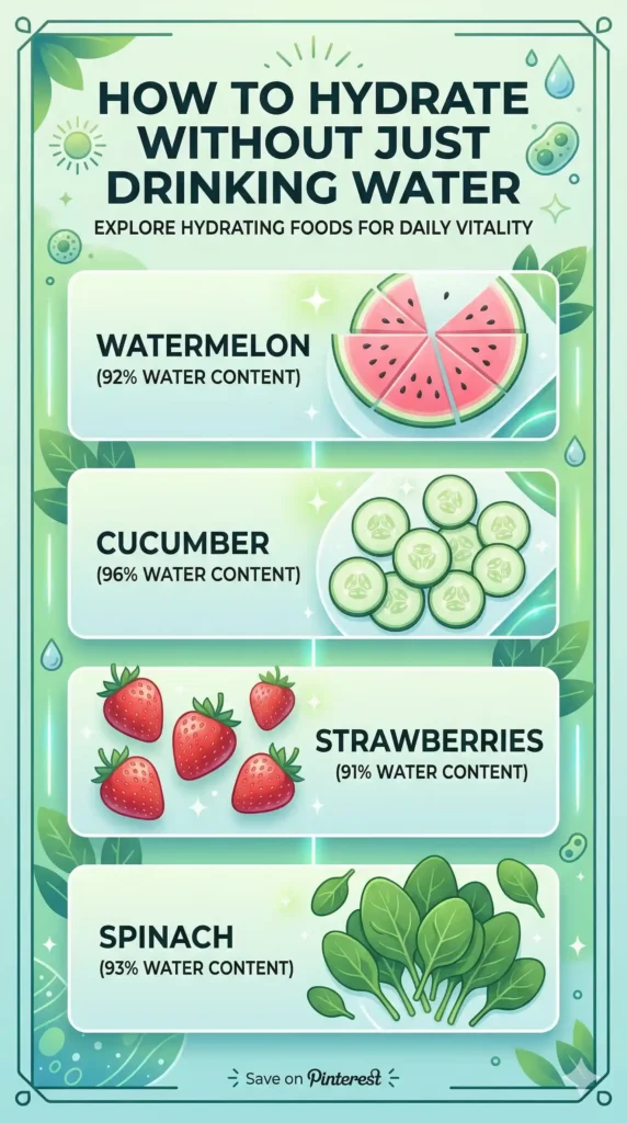 How to Hydrate Without Just Drinking Water