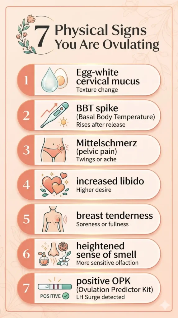 7 Physical Signs You Are Ovulating