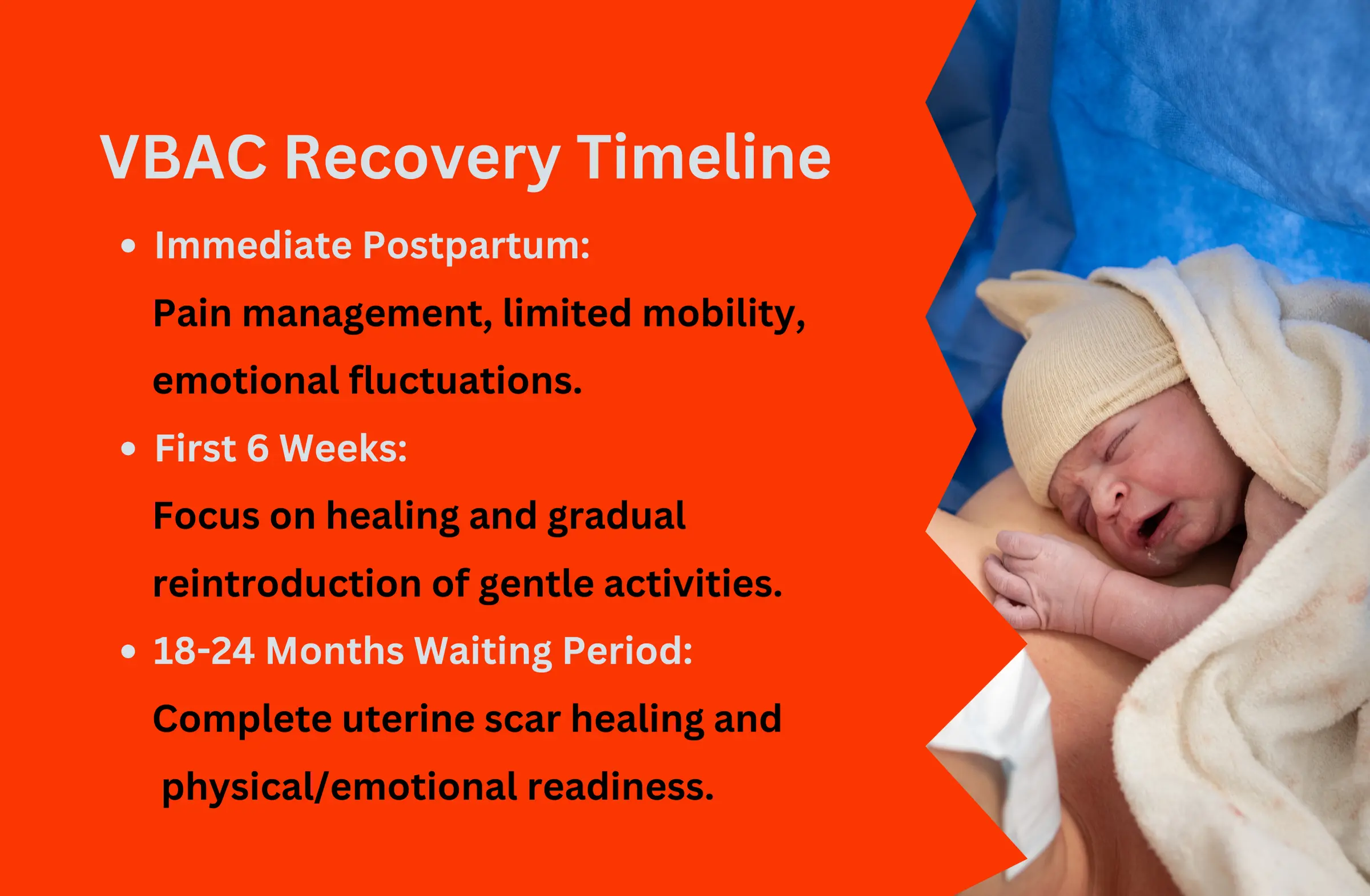 Recovery After a C-Section: What to Expect , How Long After a C-Section Can You Have a VBAC