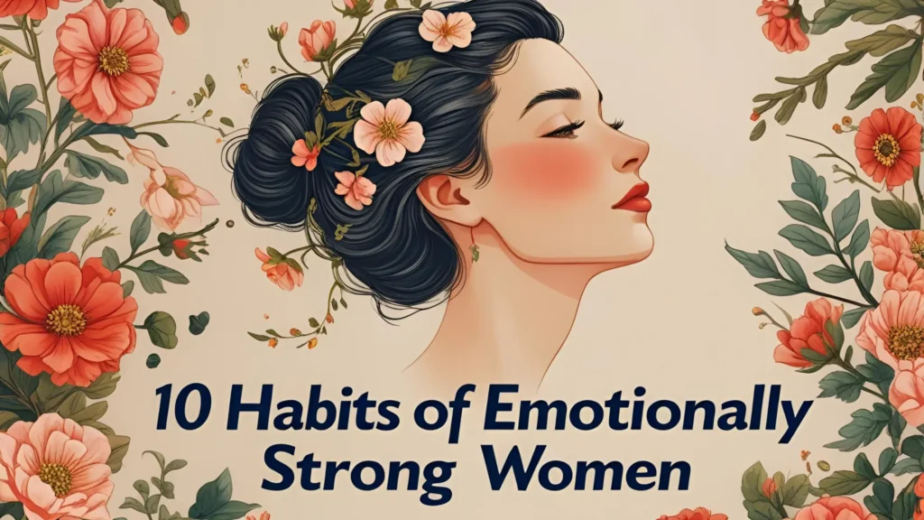 10 Habits of Emotionally Strong Women 7 qualities of a good woman 6 characteristics of a strong woman 20 qualities of a good woman How to be emotionally strong woman in a relationship Signs of a strong woman in a relationship 100 qualities of a good woman Strong woman characteristics How to become a strong woman mentally