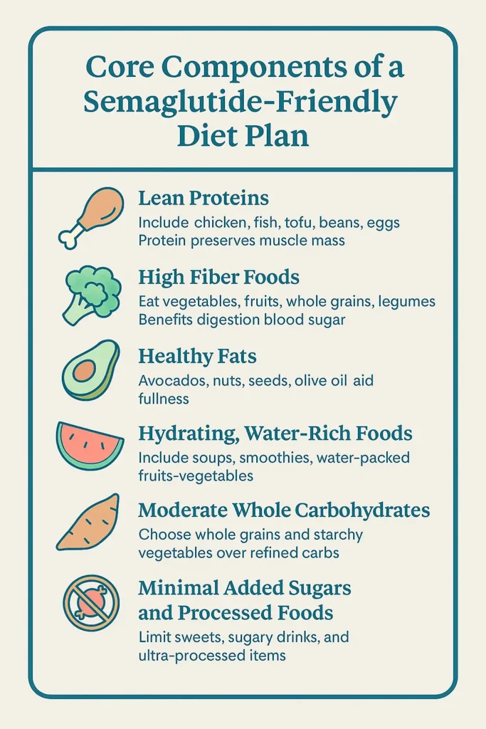 Core Components of a Semaglutide-Friendly Diet Plan