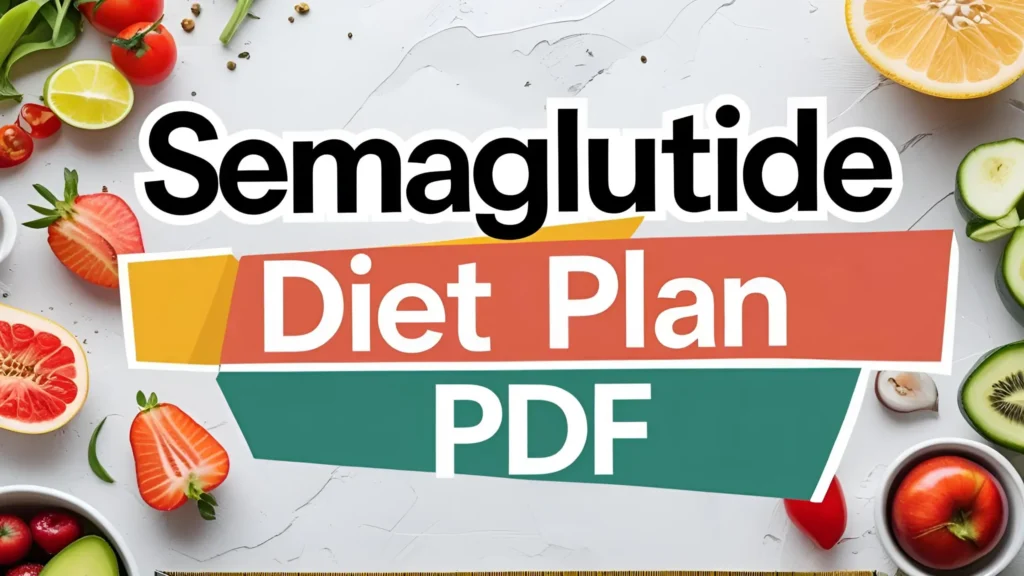 Semaglutide Diet Plan PDF
