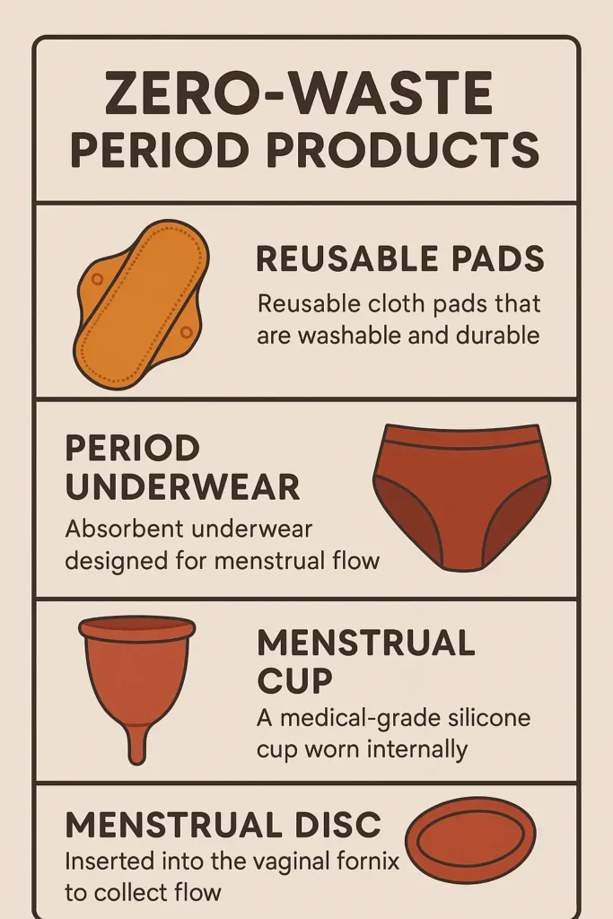 zero waste period products